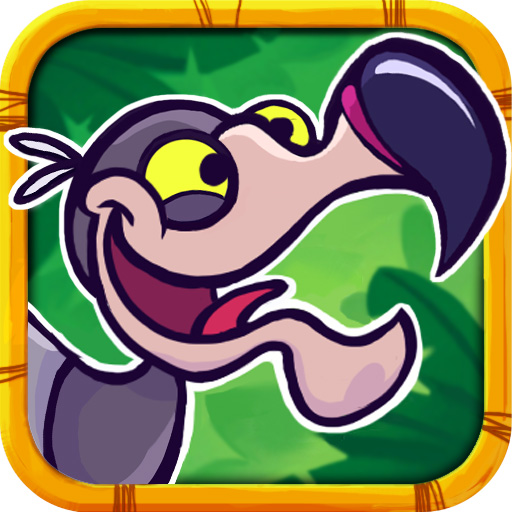 [iPhone, iPad] Extinction Squad: 落ちてくる絶滅動物をトランポリンで救うグロゲー！