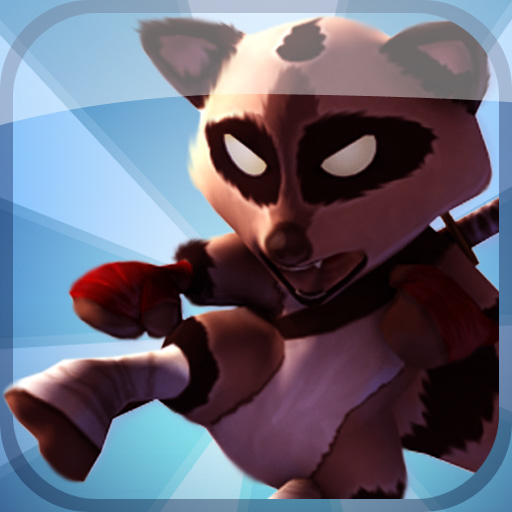 [iPhone, iPad] Raccoon Rising: 爽快感バツグンの物理ジャンプアクションゲーム。無料。