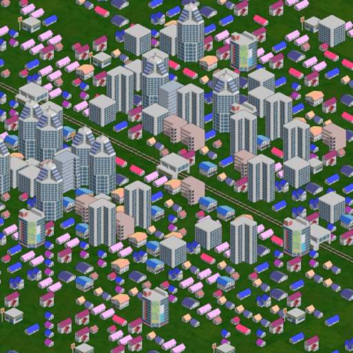 はこまち: 10分で楽しめる都市発展シミュレーション！無料。