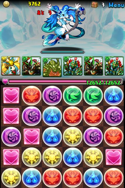 パズドラ攻略 氷の大迷宮
