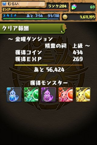 仮面 経験値