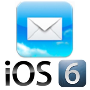 【iOS 6】iPhone版「メール」アプリに追加された、引っ張って更新、VIP、写真の追加方法をご紹介。