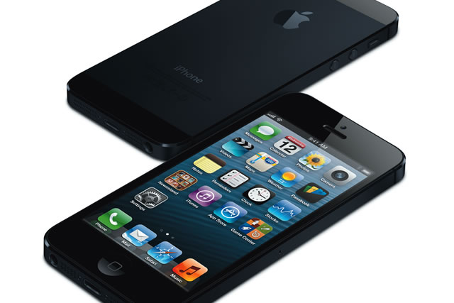 みなさん、iPhone 5のカラーはブラック＆ストレートじゃなくてブラック＆スレートですよ！