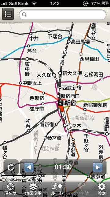 地図　Yahoo!ロコ (6)