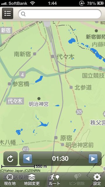 地図　Yahoo!ロコ (5)
