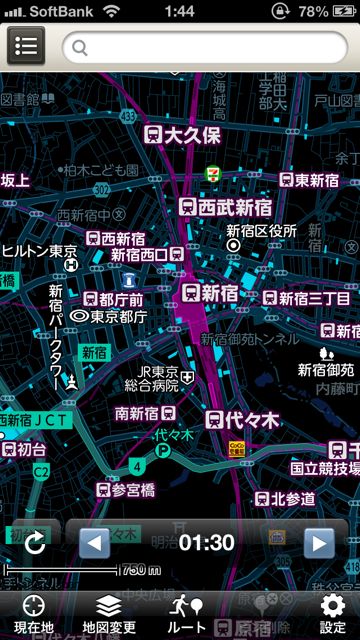 地図　Yahoo!ロコ (3)