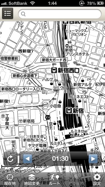 地図　Yahoo!ロコ (2)