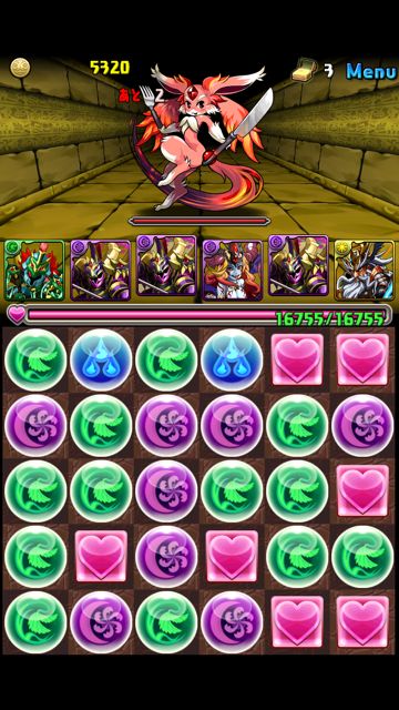3kai01 パズドラ 三界の神殿 攻略