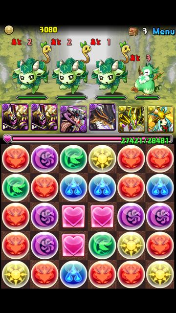 tekd01 パズドラ攻略 ヒュプノ原生林