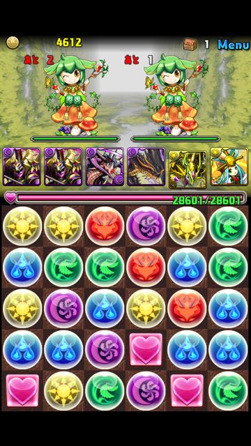 パズドラ攻略 ヒュプノ原生林