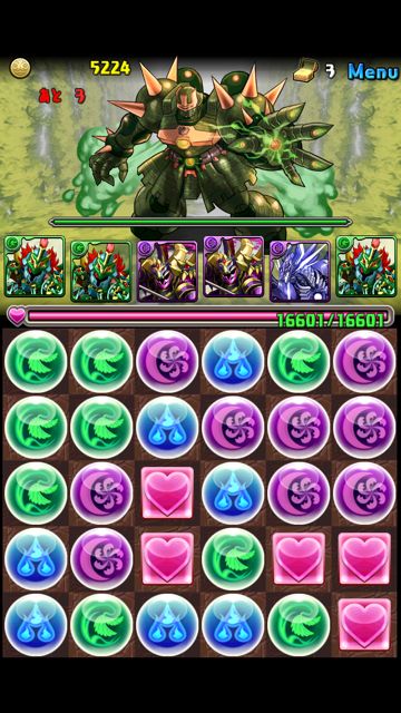 パズドラ攻略 ヒュプノ原生林