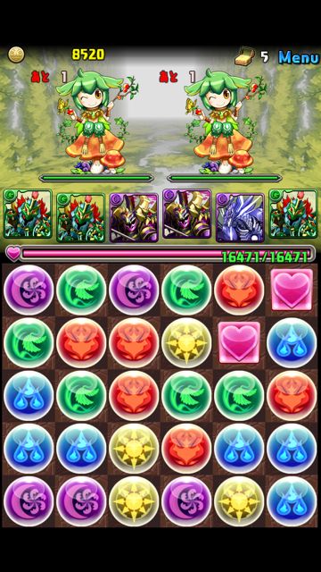 tekd01 パズドラ攻略 ヒュプノ原生林