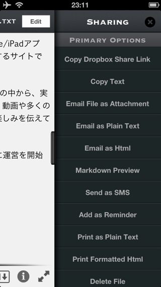 Write for Dropbox