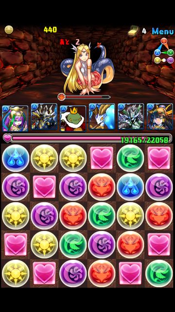 パズドラ攻略 アンケートダンジョン4　ナーガ