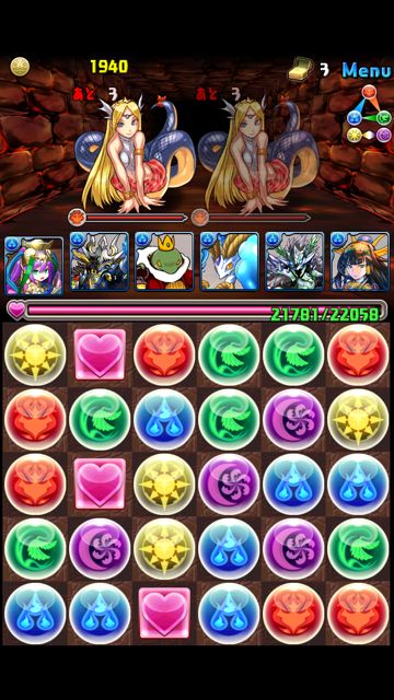 パズドラ攻略 アンケートダンジョン4　ナーガ