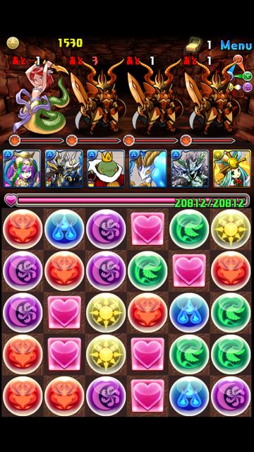 パズドラ攻略 アンケートダンジョン4　ナーガ