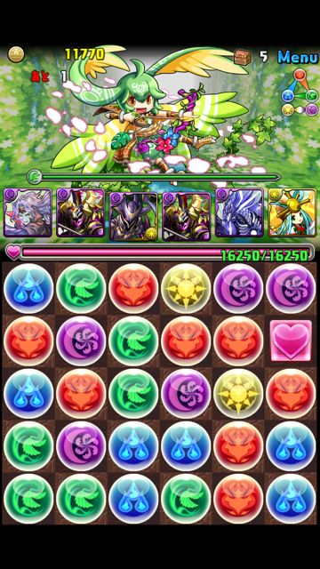 パズドラ攻略 イーリスの虹の丘
