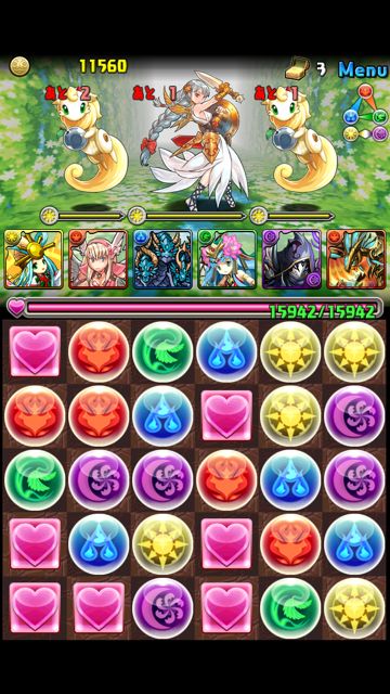 piedra01 パズドラ攻略 イーリスの虹の丘