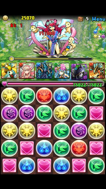 パズドラ攻略 イーリスの虹の丘