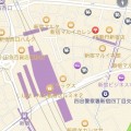 iOS 6の標準マップアプリの地図データが改善。駅や高速道路が見やすくなった！