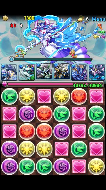 suihyo01 パズドラ攻略 水氷の塔 ウィルオーウィスプ