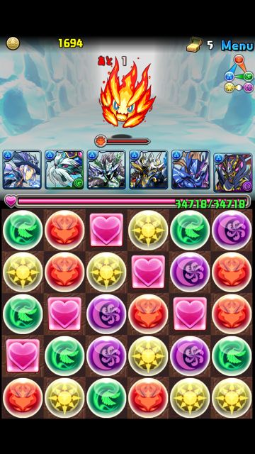 パズドラ攻略 水氷の塔 ウィルオーウィスプ