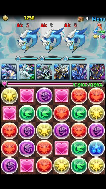 suihyo01 パズドラ攻略 水氷の塔 ウィルオーウィスプ