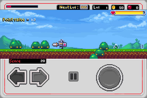 Iphone Ipad Slayin レトロなドット絵キャラがちょこまか動く楽しいアクションrpg Appbank