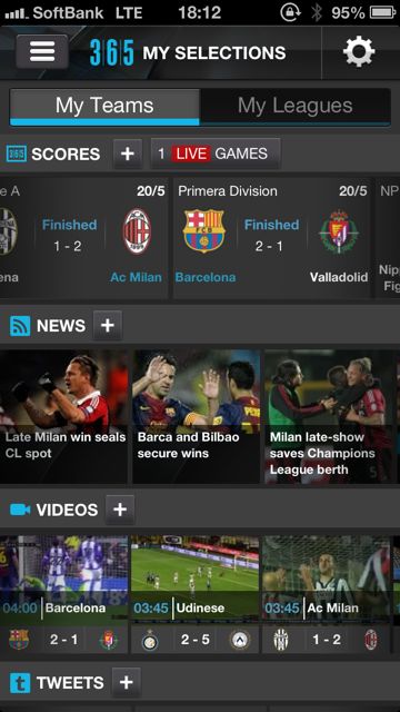 365Scores–Sports Scores&News 365Scores–Sports Scores&News