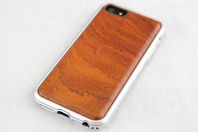 innerexile Wood E-wallet Back Cover