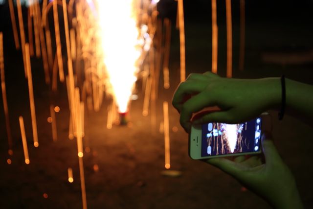 iPhoneで花火を綺麗に撮ろう！
