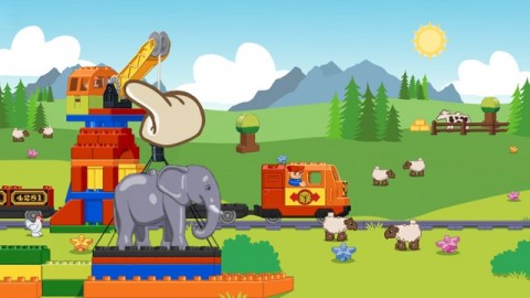 [iPhone, iPad] LEGO® DUPLO® Train: 電車を走らせ、いろいろな物にタッチしよう。無料。 | AppBank