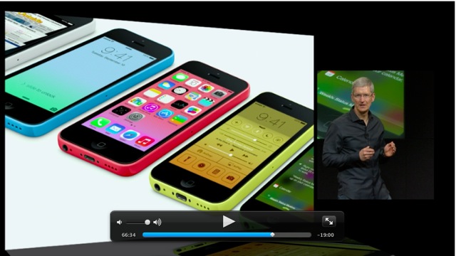 iPhone5s keynote - 1