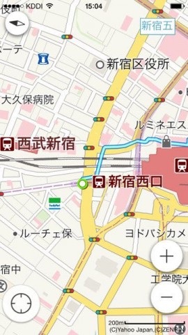 Yahoo!地図: これが新定番! 見やすくて迷わない、全iPhoneユーザー必須の地図アプリに進化! 無料。[PR]