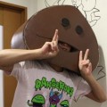 なめこアニメの制作現場にダンボールなめこ氏と取材に行って来たよ。んふんふ♪