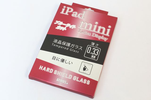 iPad mini ブルーライトカット強化ガラス: 液晶画面だけでなく「眼」も守れる強化ガラス。
