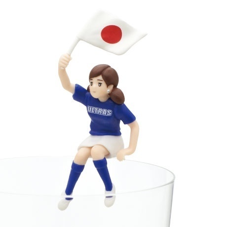 コップのフチ子さんの新作はサッカー日本代表応援バージョン！