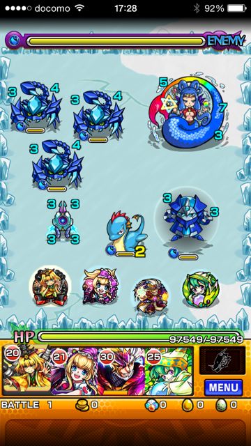 モンスト　リリス　究極　第一ステージ