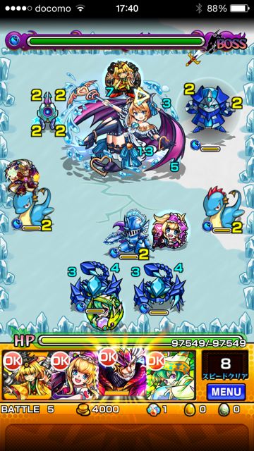 モンスト　リリス　究極　第五ステージ
