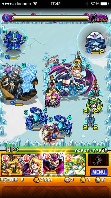 モンスト　リリス　究極　第六ステージ