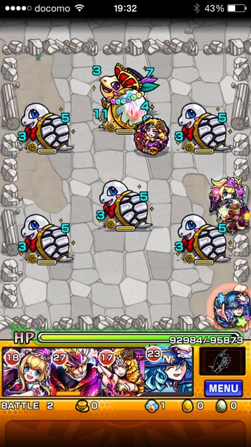 モンスト　オロチマル　極　第二ステージ