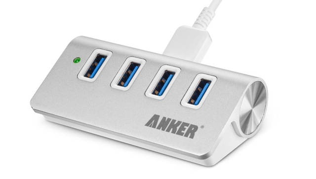 [新商品] ANKERのアルミ製高速4ポートUSBハブ。Macと相性ばっちり!