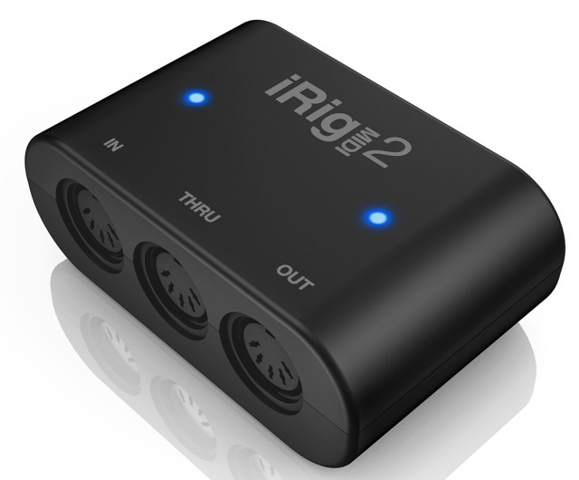[新商品] iPhoneに接続できるMIDIインターフェイス『iRig MIDI 2』。Lightningに初対応!