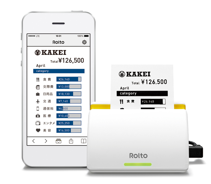 [新商品] iPhoneの画面をそのまま印刷できるプリンター『ロルト』! キングジムから発売!