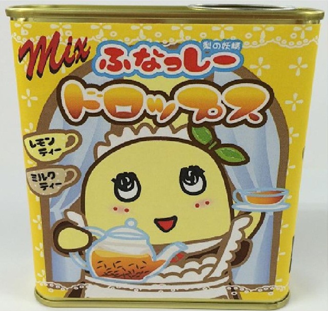 2種類の味が楽しめるふなっしーのMixドロップスなっしー!