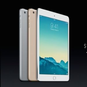 iPad mini 3もTouch IDが使える! 5メガピクセルのカメラを搭載。