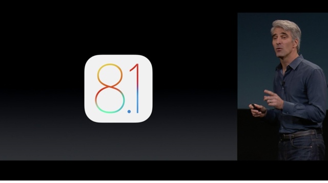 iOS 8.1は10/20からダウンロード開始。OS X Yosemiteとの連携強化。