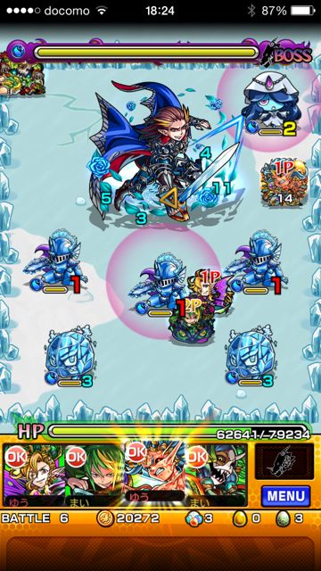 モンスト　ヴァンパイア　極　第六ステージ