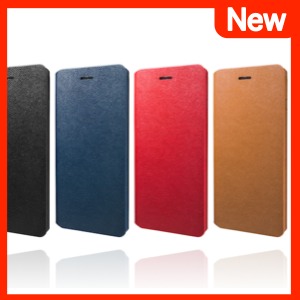 軽くて薄い『Helium PUレザー手帳型iPhone 6 Plusケース』