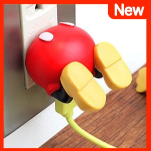 ミッキーのおしりがiPhone用USB-AC充電器になっちゃった!